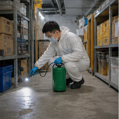 桂林市灌阳县建筑工地灭鼠杀虫案例